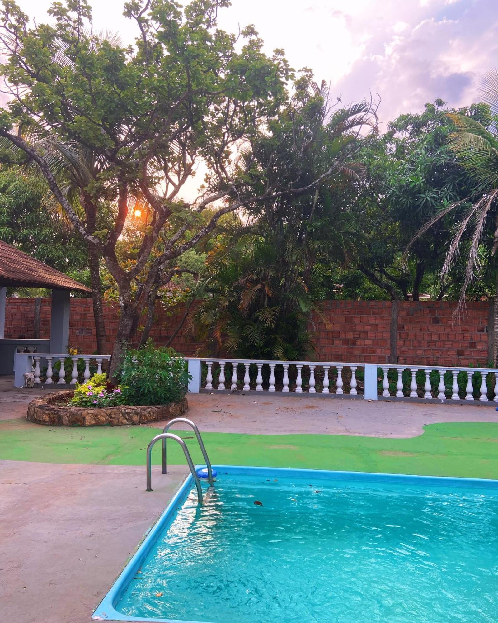 Quarto Privativo Chacara Pe Na Roca Brotas Esterno foto