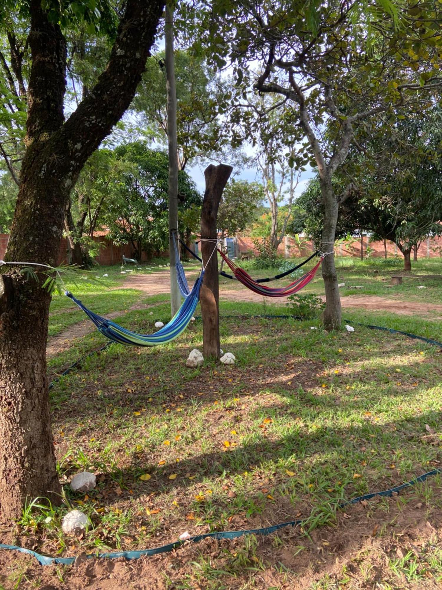 Quarto Privativo Chacara Pe Na Roca Brotas Esterno foto